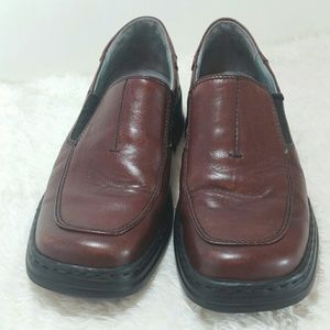 Josef Sibel Maroon Loafers Size 9 Like New
